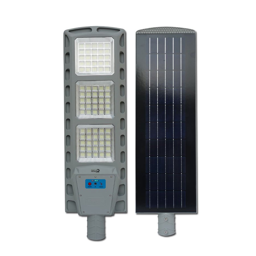 Đèn đường 300W năng lượng mặt trời tấm pin liền thể cao cấp Roiled RL-300W siêu sáng