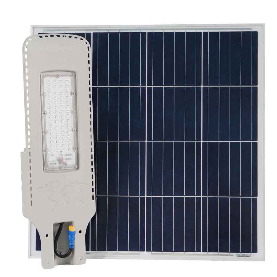 Đèn đường năng lượng mặt trời 300W cao cấp Roiled D-300 công suất lớn dùng cho công trình