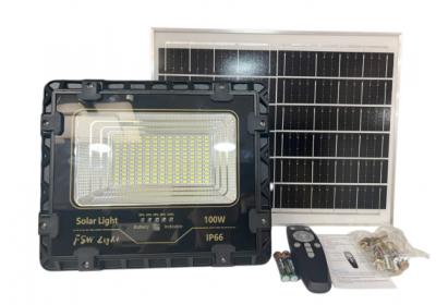 💡 Đèn Pha Năng Lượng Mặt Trời 100W Loại Nào Giá Tốt, Xài Bền? 