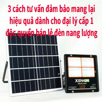 3 cách tư vấn đảm bảo mang lại hiệu quả dành cho đại lý cấp 1 độc quyền bán lẻ đèn năng lượng