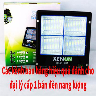 Các kênh bán hàng online dành cho đại lý cấp 1 độc quyền bán lẻ đèn năng lượng