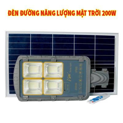Đèn đường năng lượng mặt trời 200w