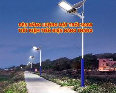 Đèn Năng Lượng Mặt Trời 300w Tiết Kiệm Điện Hàng Tháng