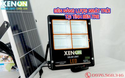 Đèn năng lượng mặt trời tại Bến Tre, đèn pha XENON, đèn Led năng lượng liền thể