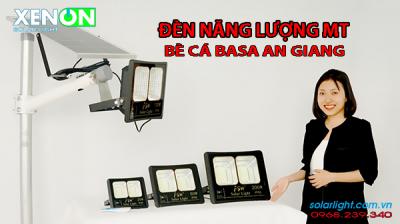 Đèn năng lượng mặt trời tại tỉnh An Giang | Đèn năng lượng liền thể phục vụ nuôi cá bè Basa