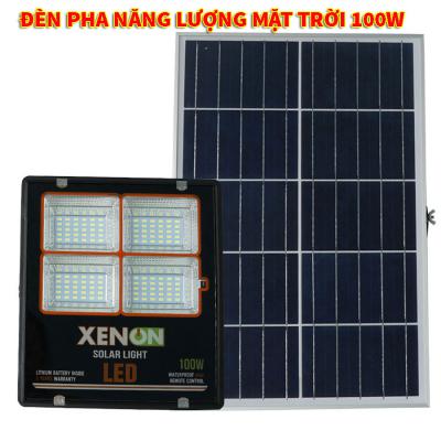 Đèn pha năng lượng mặt trời 100w