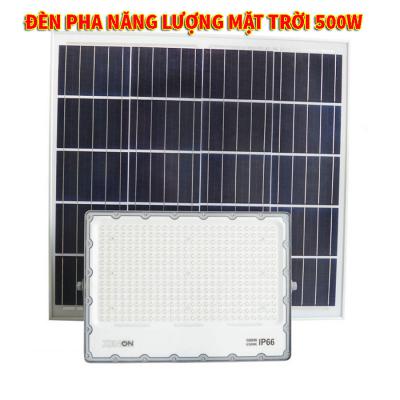 Đèn pha năng lượng mặt trời 500w