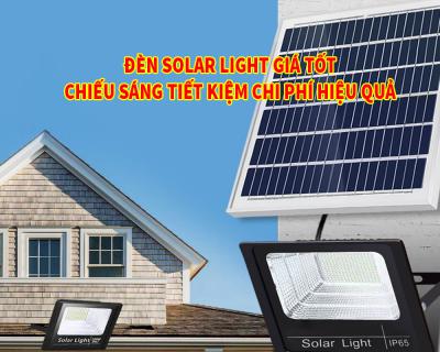 Đèn Solar Light Giá Tốt Chiếu Sáng Tiết Kiệm Chi Phí Hiệu Quả