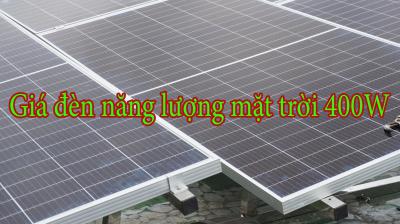 Giá đèn năng lượng mặt trời 400W