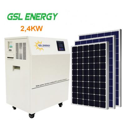 Hệ thống điện năng lượng mặt trời độc lập 2,4KW GSL
