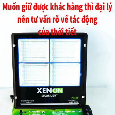 Muốn giữ được khách đại lý cấp 1 độc quyền bán lẻ đèn năng lượng nên tư vấn rõ về tác động của thời tiết