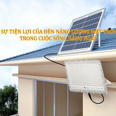 Sự tiện lợi của đèn năng lượng mặt trời trong cuộc sống hàng ngày