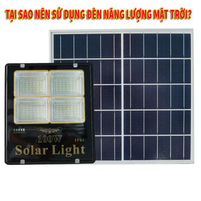 Tại sao nên sử dụng đèn năng lượng mặt trời?