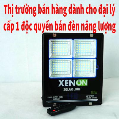 Thị trường bán hàng dành cho đại lý cấp 1 độc quyền bán lẻ đèn năng lượng