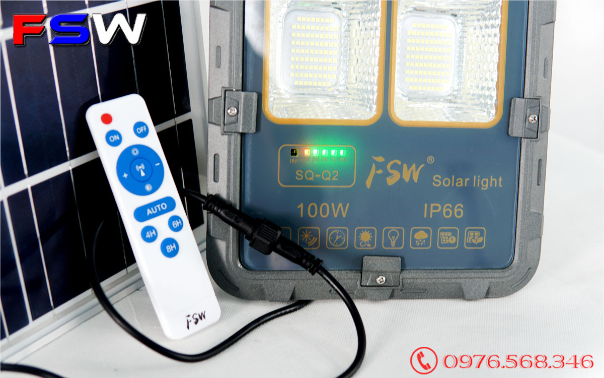 Đèn pha FSW 100W siêu sáng thế hệ 2021