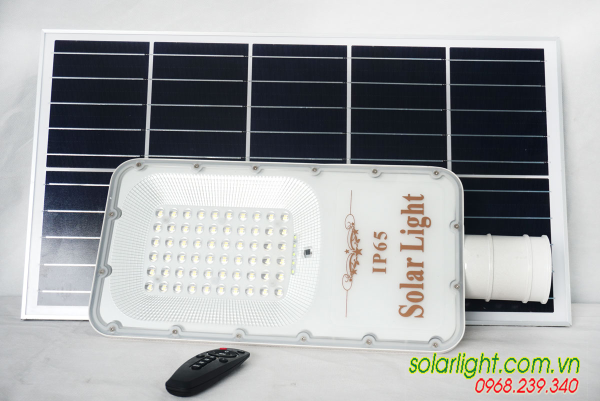 Đèn đường năng lượng mặt trời 300W siêu sáng Solarlight - E300