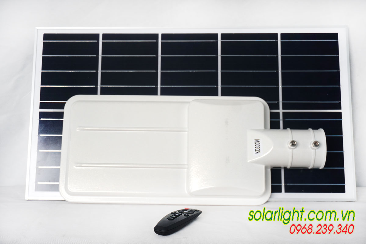 Đèn đường năng lượng mặt trời 300W siêu sáng Solarlight - E300