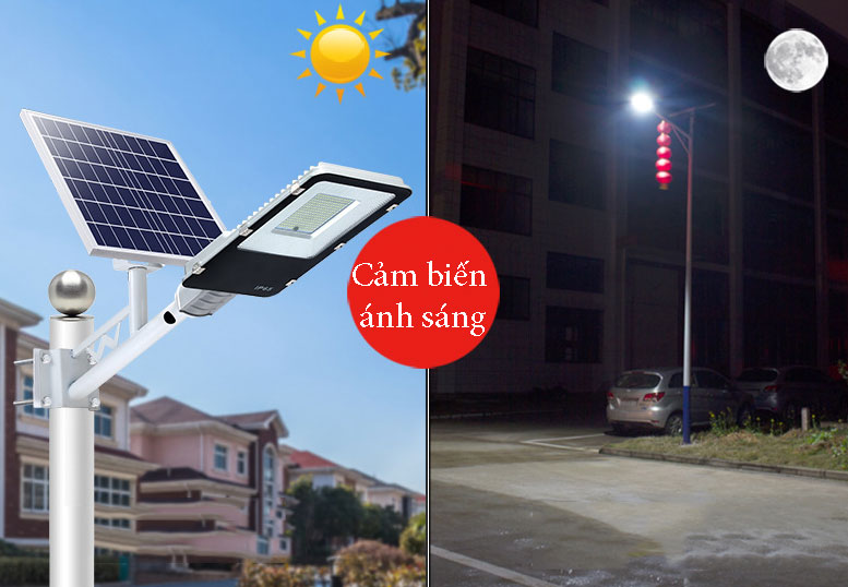 Đèn năng lượng cảm biến ánh sáng